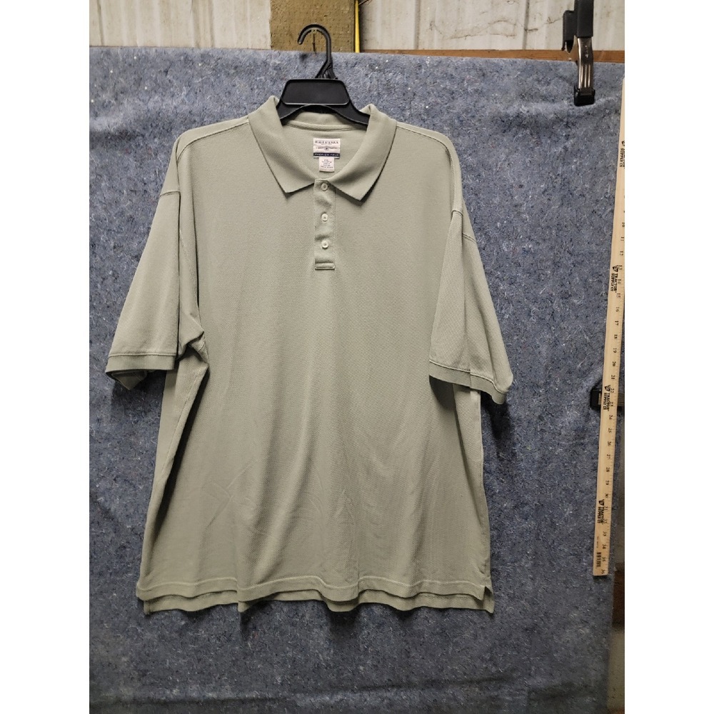 High Sierra Moss Green Polo Short Sleeve 2XL